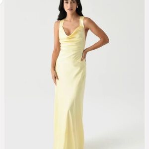 Hansen & Gretel dress in butter yellow